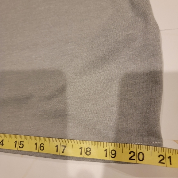 John Varvatos Star USA XL Men's Super Soft Short Sleeve Henley Shirt Grey - Picture 13 of 15